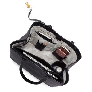 Dagne Dover Allyn Work Tote in Large, Onyx